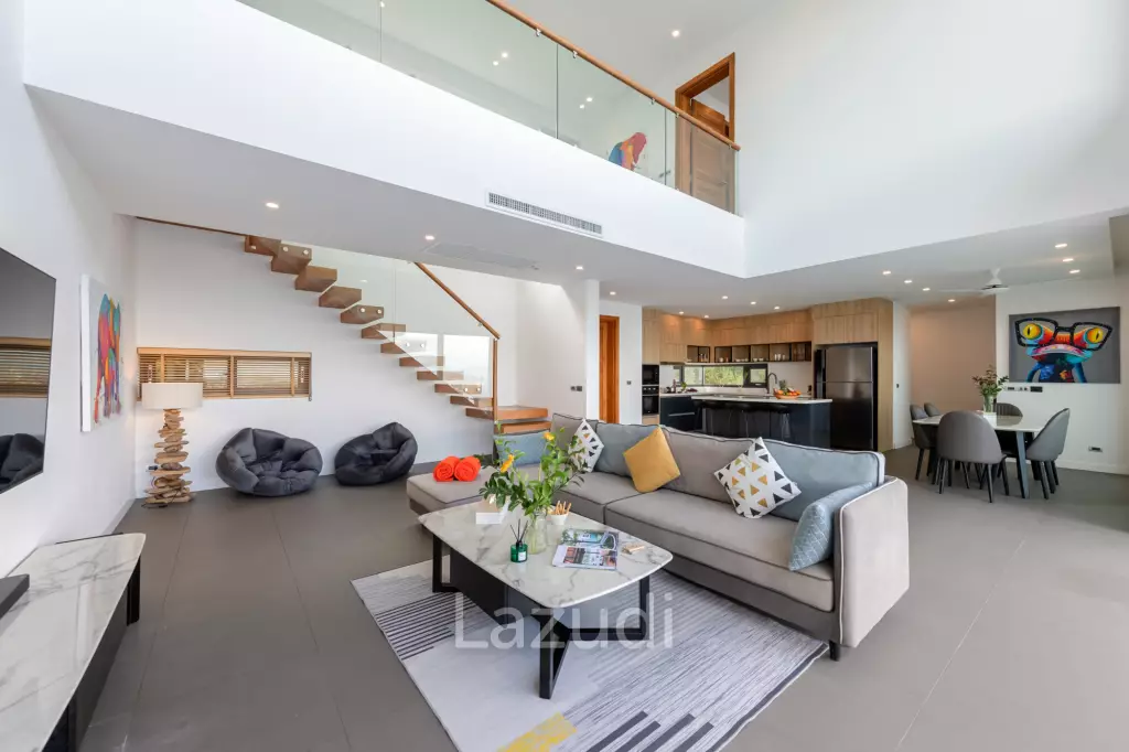 Stunning 4-Bedroom Sea View Villa in Chaweng Noi
