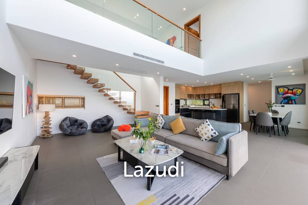 Stunning 4-Bedroom Sea View Villa in Chaweng Noi