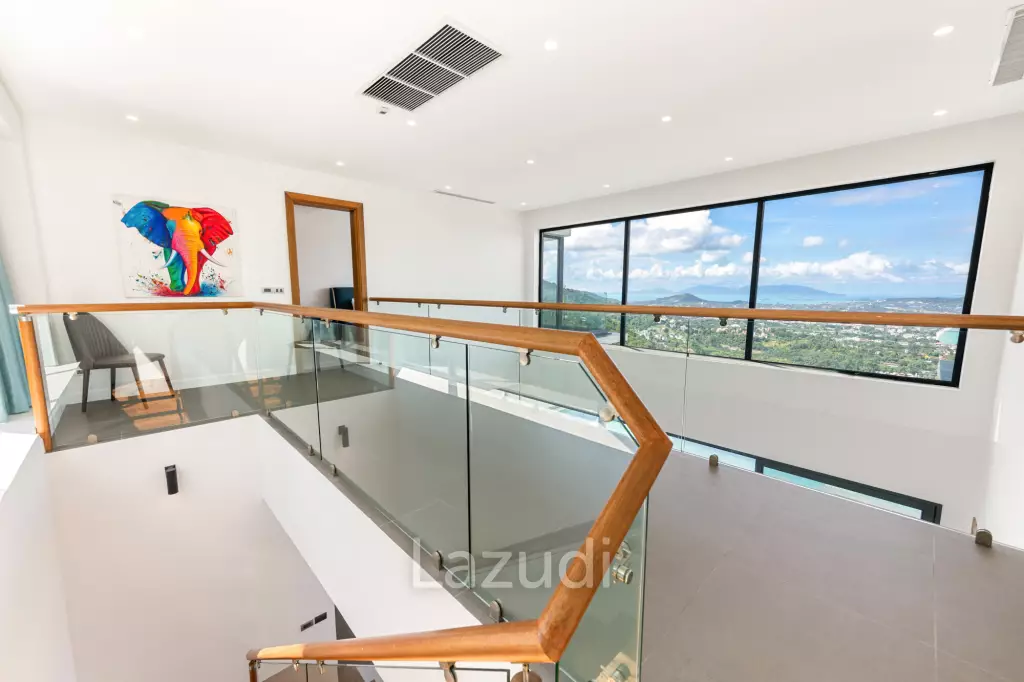 Stunning 4-Bedroom Sea View Villa in Chaweng Noi