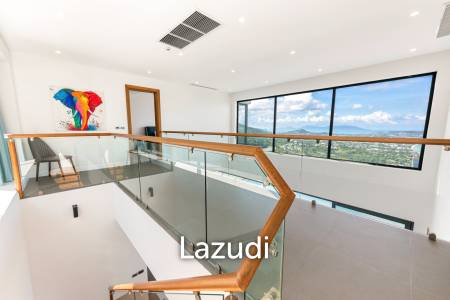 Stunning 4-Bedroom Sea View Villa in Chaweng Noi