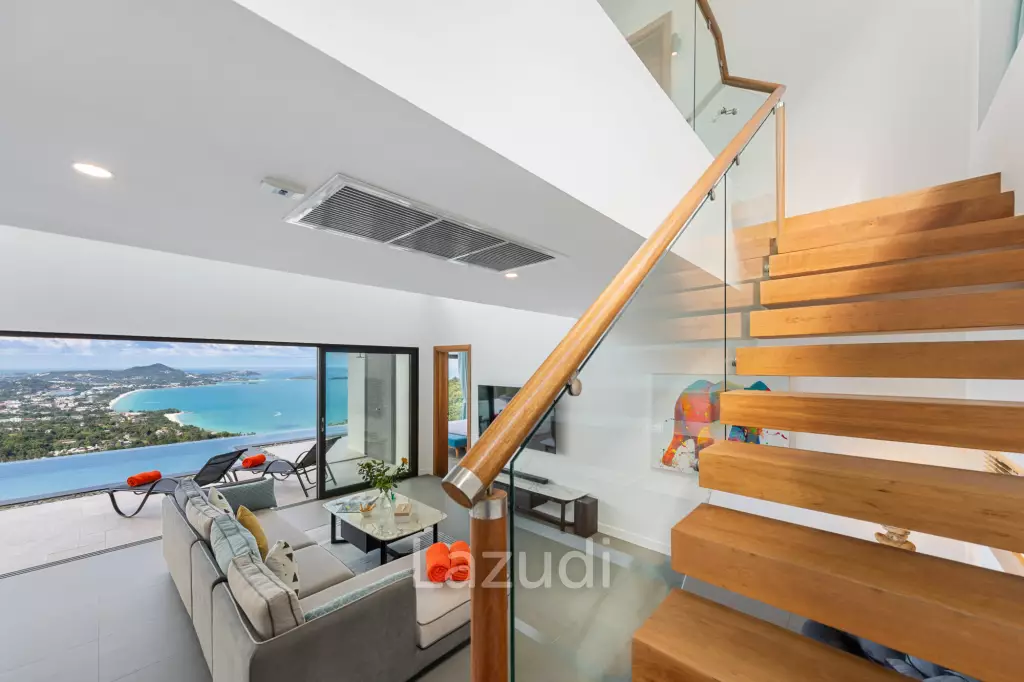 Stunning 4-Bedroom Sea View Villa in Chaweng Noi