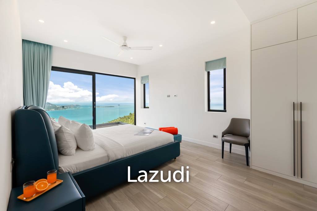 Stunning 4-Bedroom Sea View Villa in Chaweng Noi