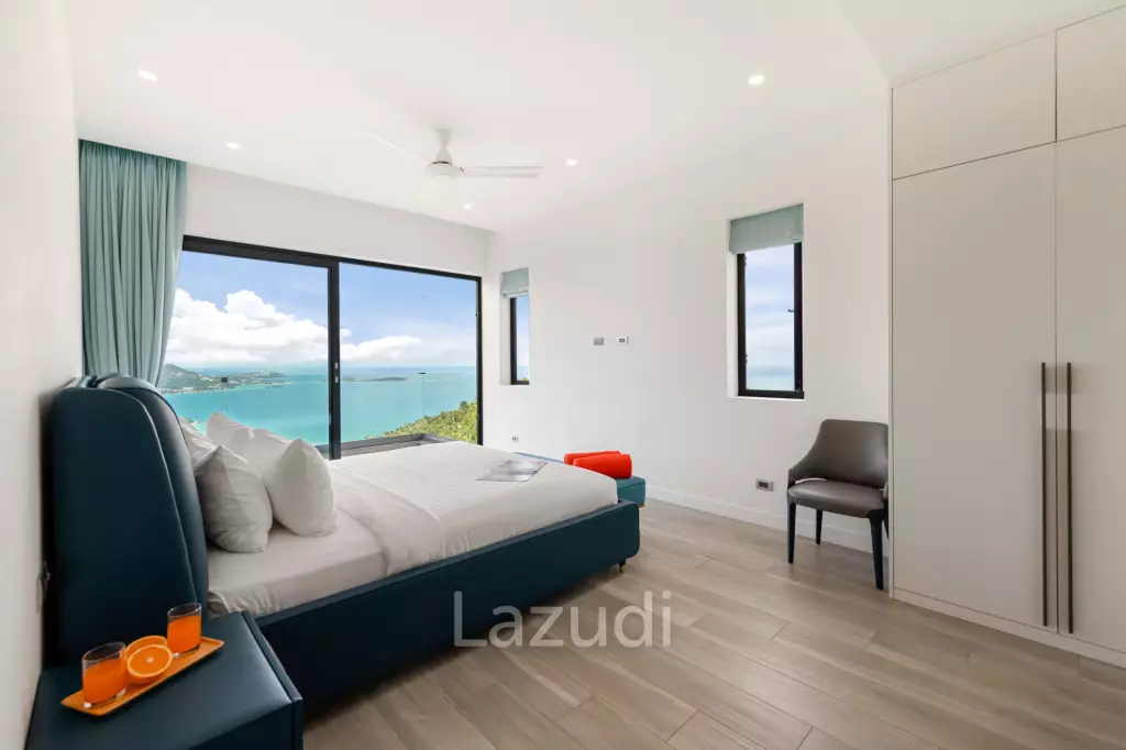 Stunning 4-Bedroom Sea View Villa in Chaweng Noi