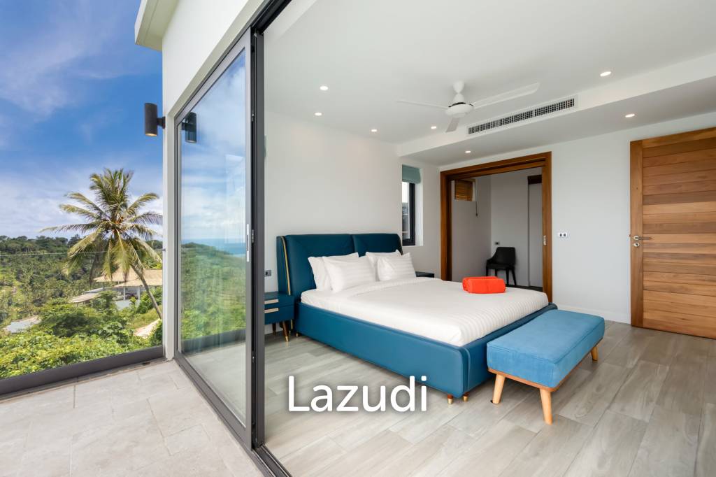 Stunning 4-Bedroom Sea View Villa in Chaweng Noi
