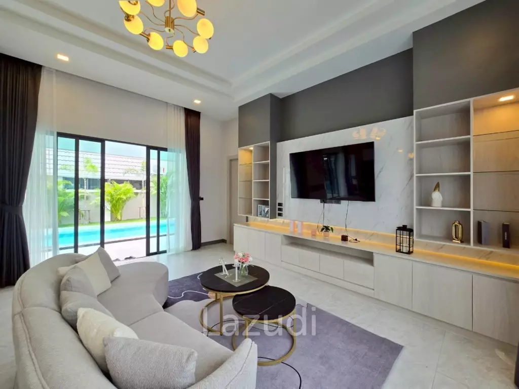 3 Beds 4 Baths 224 SQ.M. Pool Villa In Pong