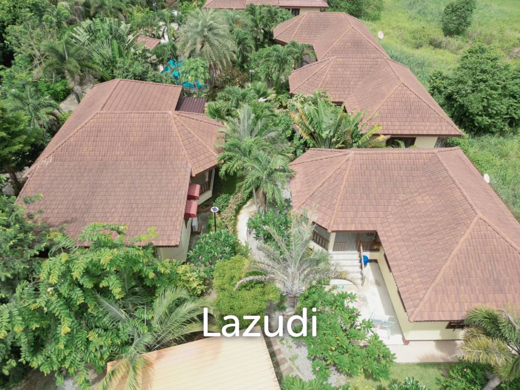 RESORT 5 VILLAS WITH BIG LAND PLOT FOR SALE