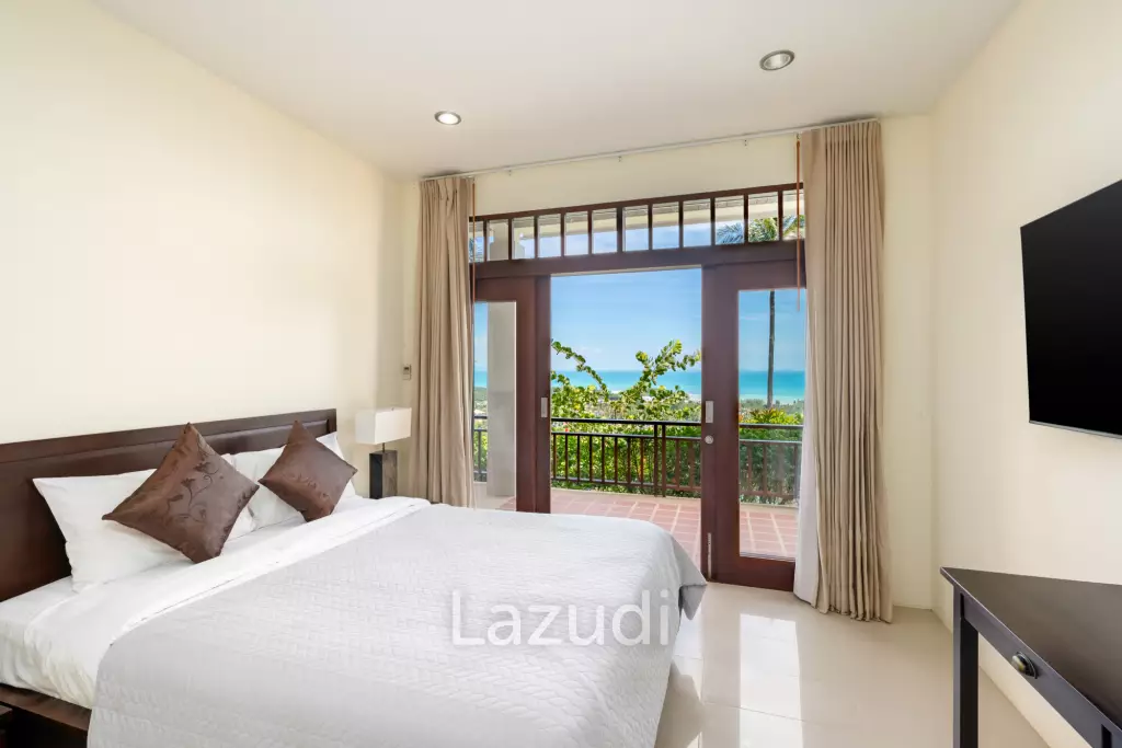 Charming 3-Bedroom Villa with Panoramic Sunset View in Nathon, Koh Samui