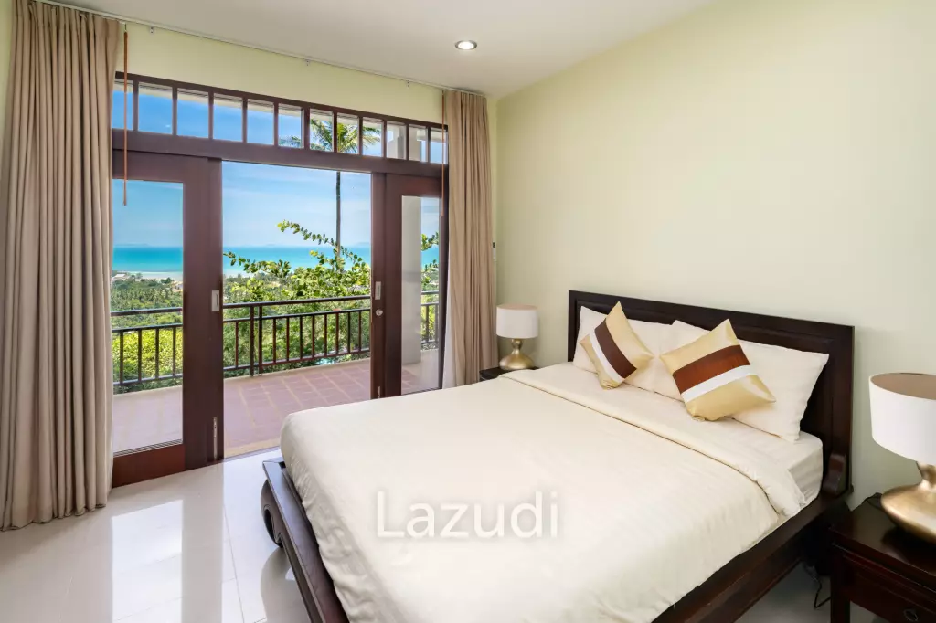 Charming 3-Bedroom Villa with Panoramic Sunset View in Nathon, Koh Samui