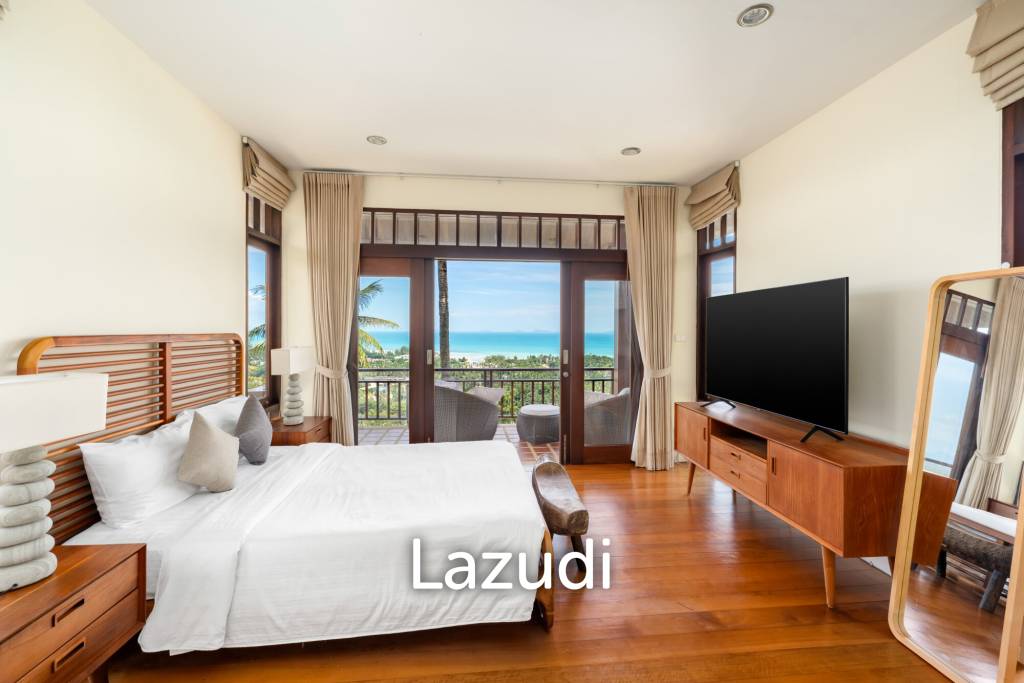 Charming 3-Bedroom Villa with Panoramic Sunset View in Nathon, Koh Samui