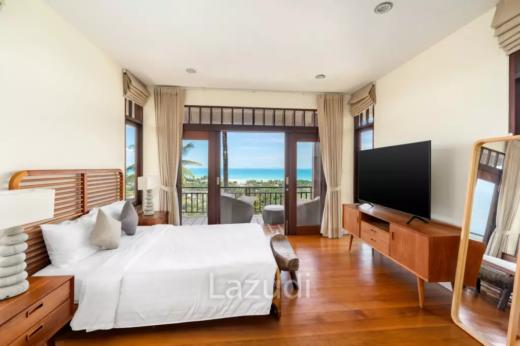 Charming 3-Bedroom Villa with Panoramic Sunset View in Nathon, Koh Samui