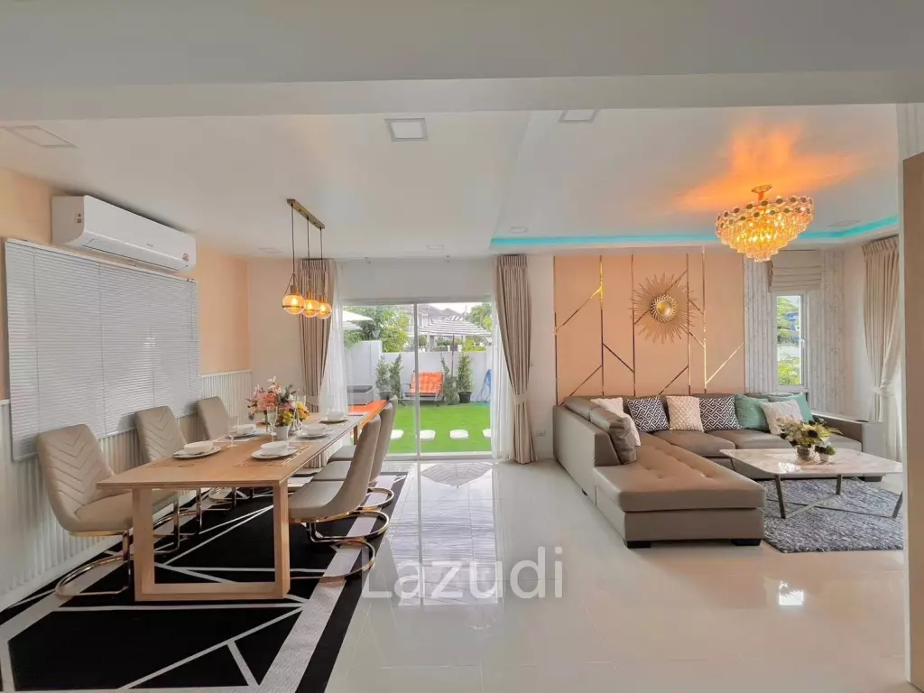 3 Beds 2 Baths 180 SQ.M. Baan Pruksa Nara