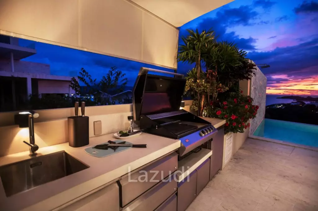 Villa Poseidon’s Penthouse – Luxury Seaside Retreat