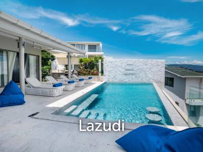 Villa Poseidon’s Penthouse – Luxury Seaside Retreat