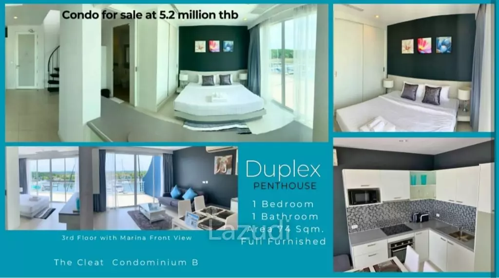 Modern Marina Front Apartment in Nuea Khlong Krabi