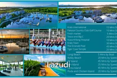 Modern Marina Front Apartment in Nuea Khlong Krabi