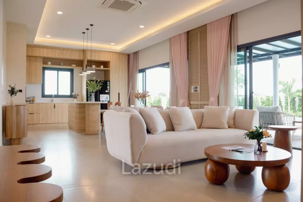 Modern Single-Story Villa in Hua Hin with Pool