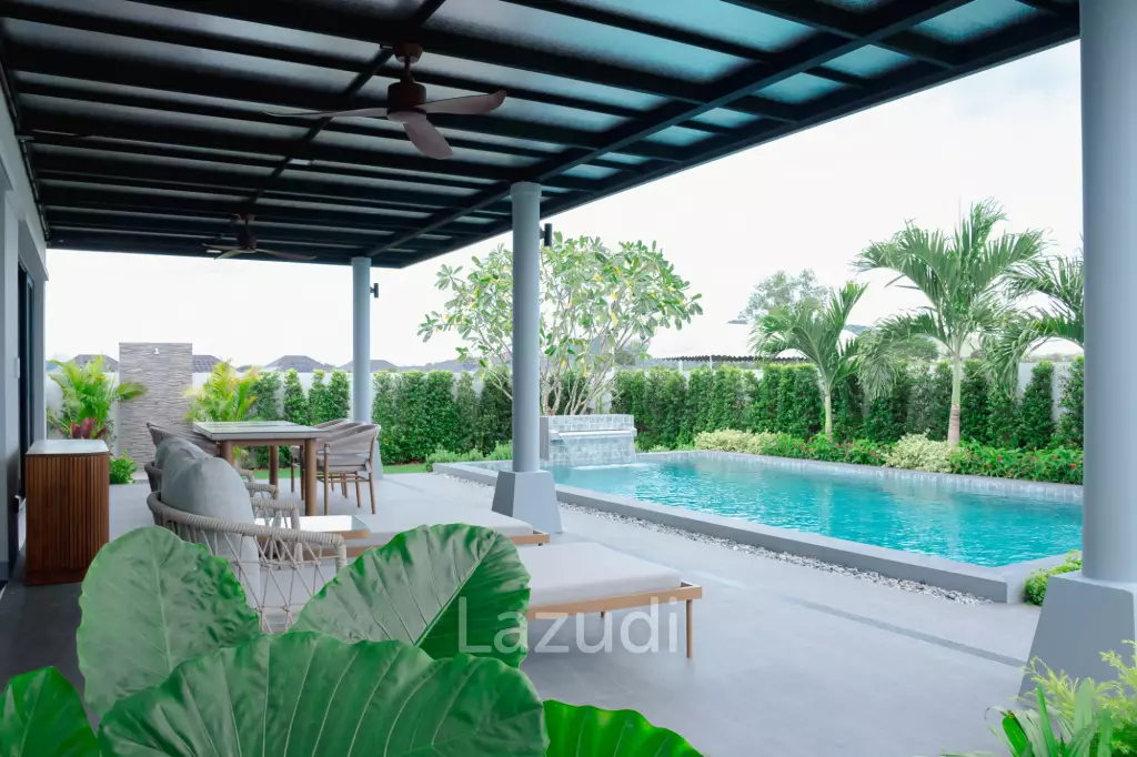 Modern Single-Story Villa in Hua Hin with Pool
