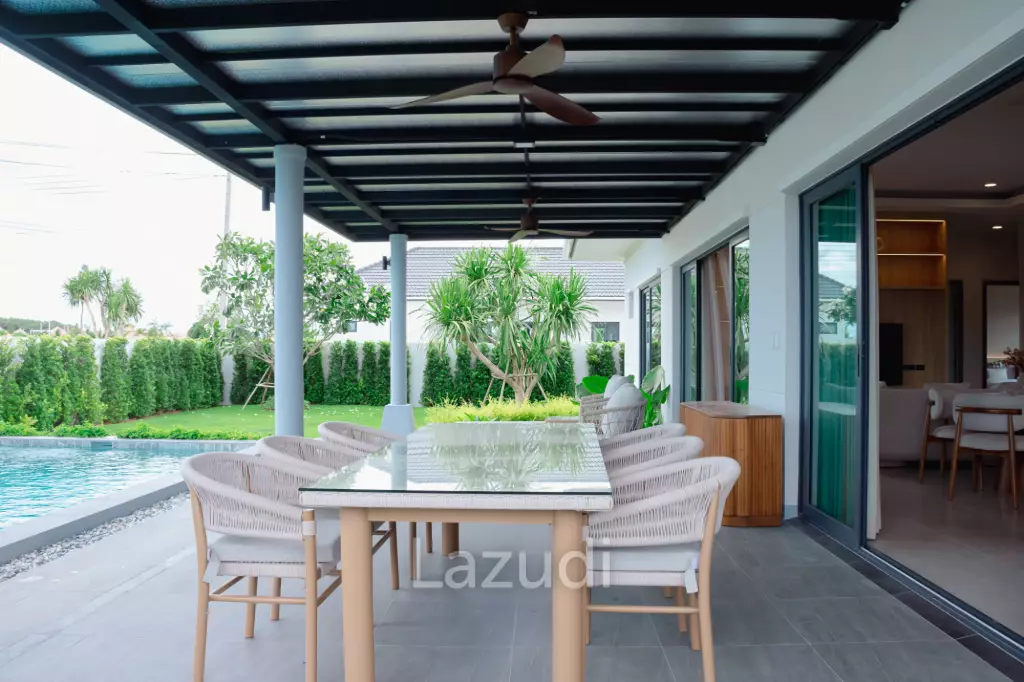 Modern Single-Story Villa in Hua Hin with Pool