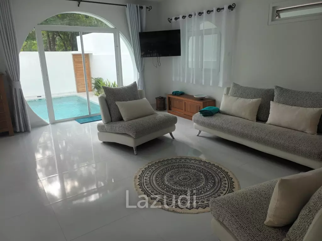 Brand New 3-Bedroom Pool Villa For Rent In Rawai
