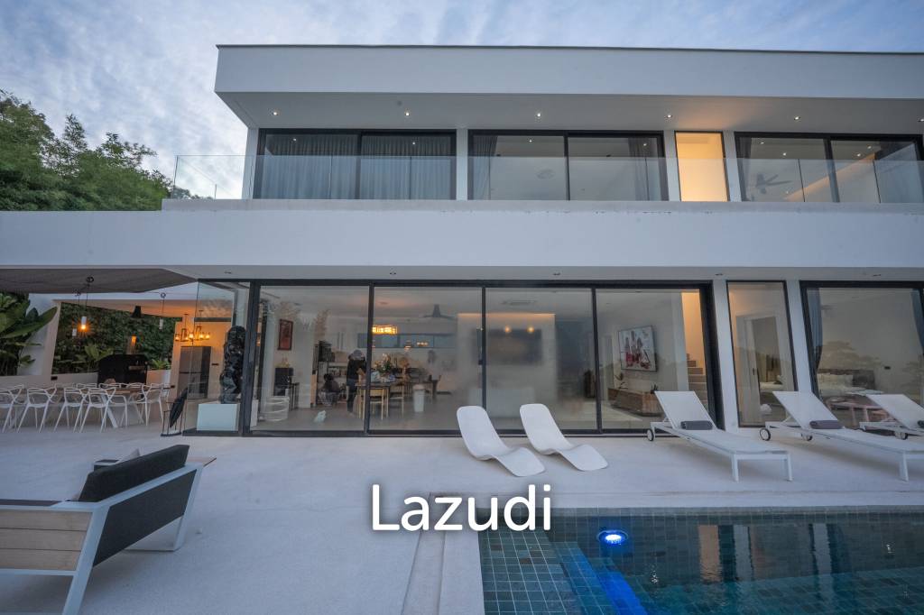Luxury 6-Bedroom Sea View Villa – Choeng Mon, Koh Samui