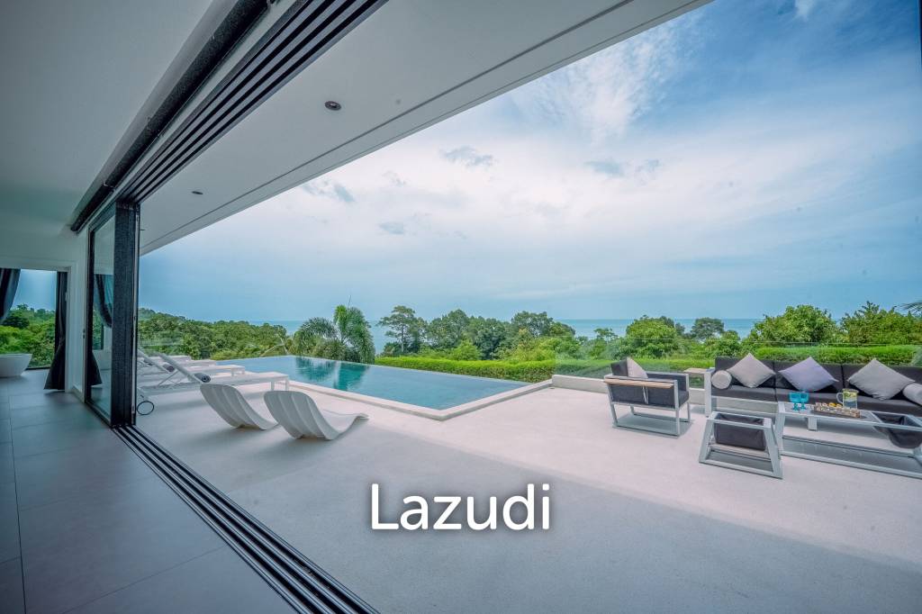 Luxury 6-Bedroom Sea View Villa – Choeng Mon, Koh Samui