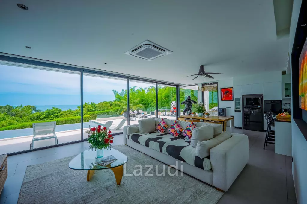 Luxury 6-Bedroom Sea View Villa – Choeng Mon, Koh Samui