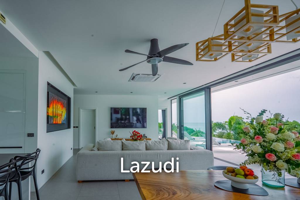 Luxury 6-Bedroom Sea View Villa – Choeng Mon, Koh Samui