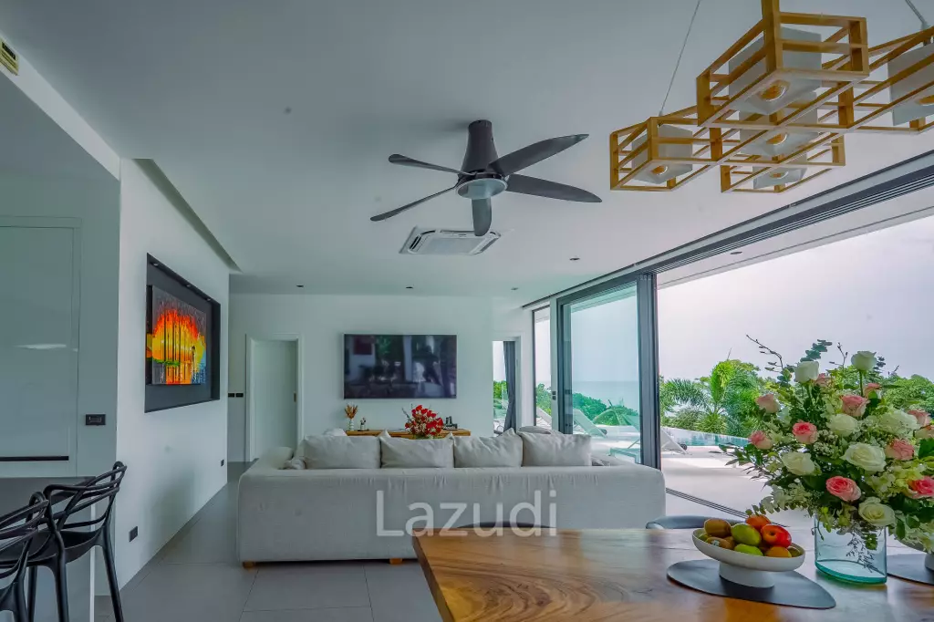 Luxury 6-Bedroom Sea View Villa – Choeng Mon, Koh Samui