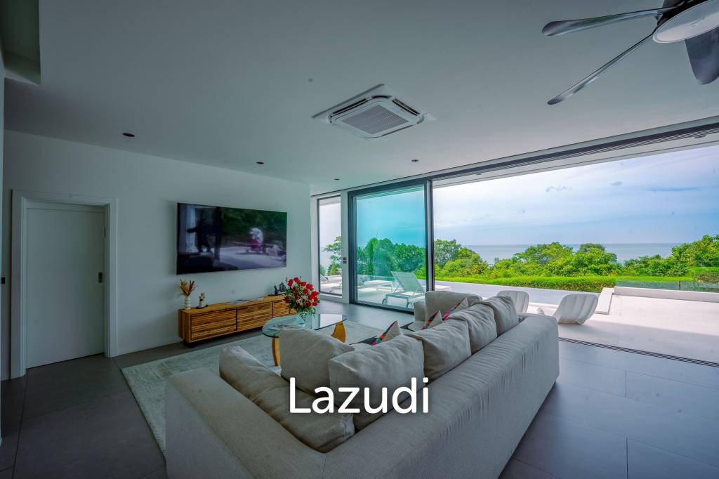 Luxury 6-Bedroom Sea View Villa – Choeng Mon, Koh Samui