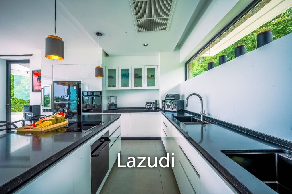Luxury 6-Bedroom Sea View Villa – Choeng Mon, Koh Samui