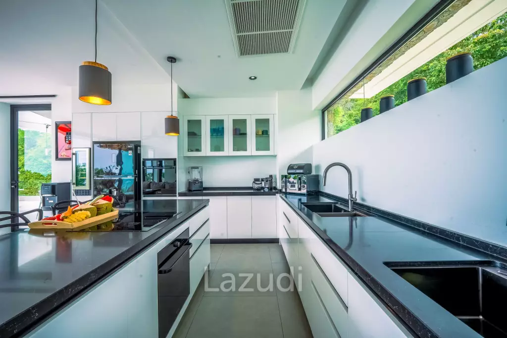 Luxury 6-Bedroom Sea View Villa – Choeng Mon, Koh Samui