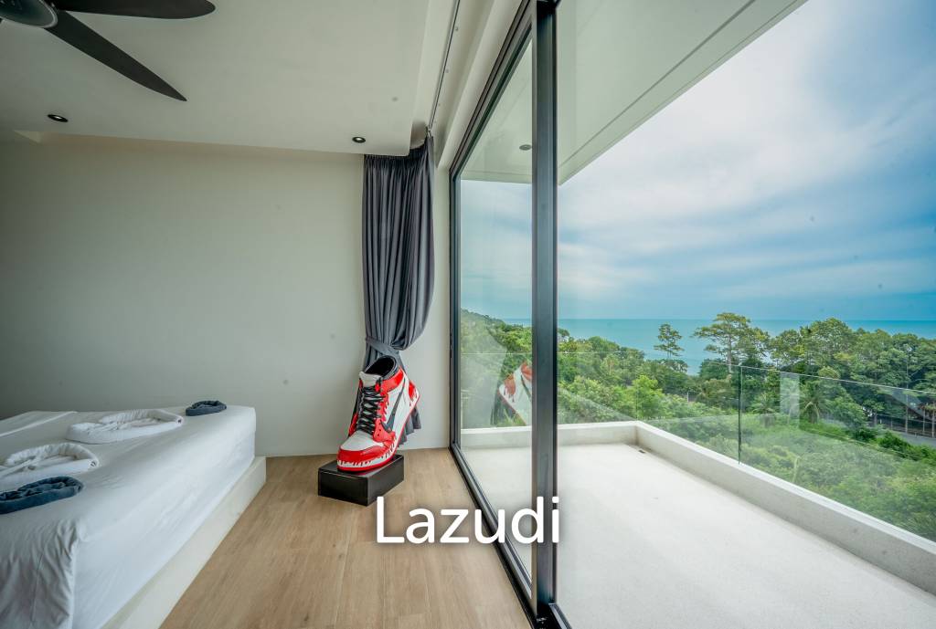 Luxury 6-Bedroom Sea View Villa – Choeng Mon, Koh Samui