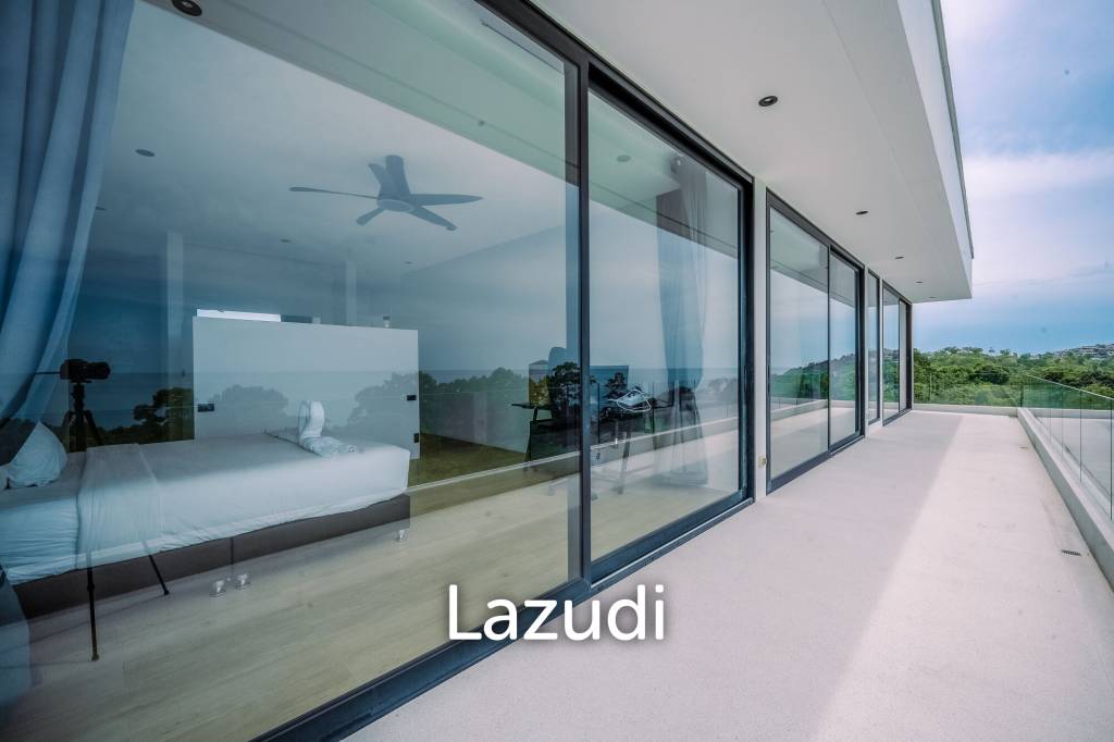 Luxury 6-Bedroom Sea View Villa – Choeng Mon, Koh Samui