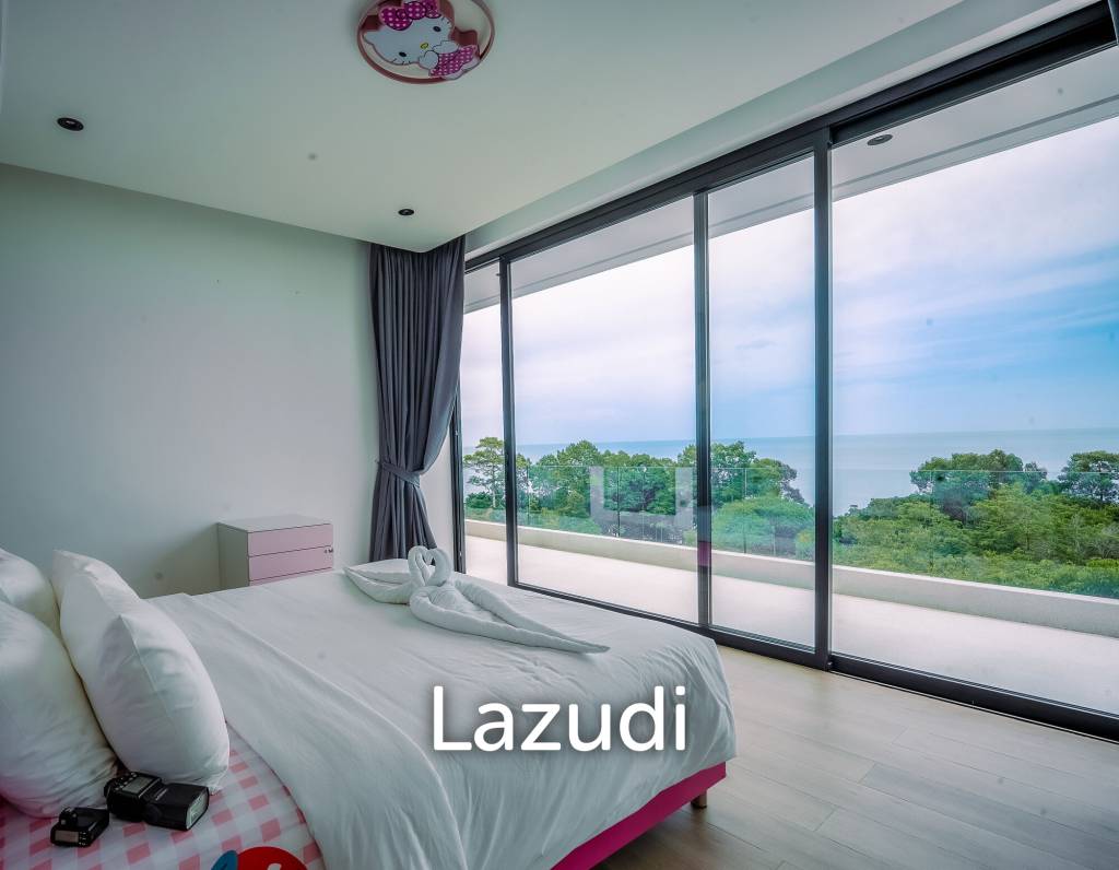 Luxury 6-Bedroom Sea View Villa – Choeng Mon, Koh Samui