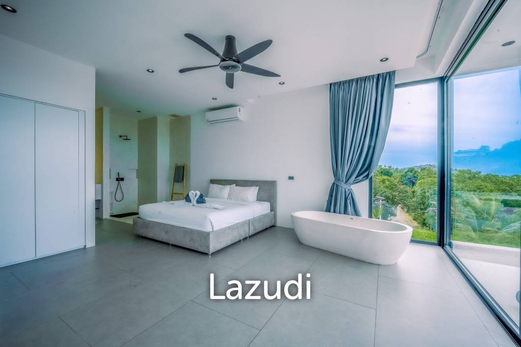 Luxury 6-Bedroom Sea View Villa – Choeng Mon, Koh Samui