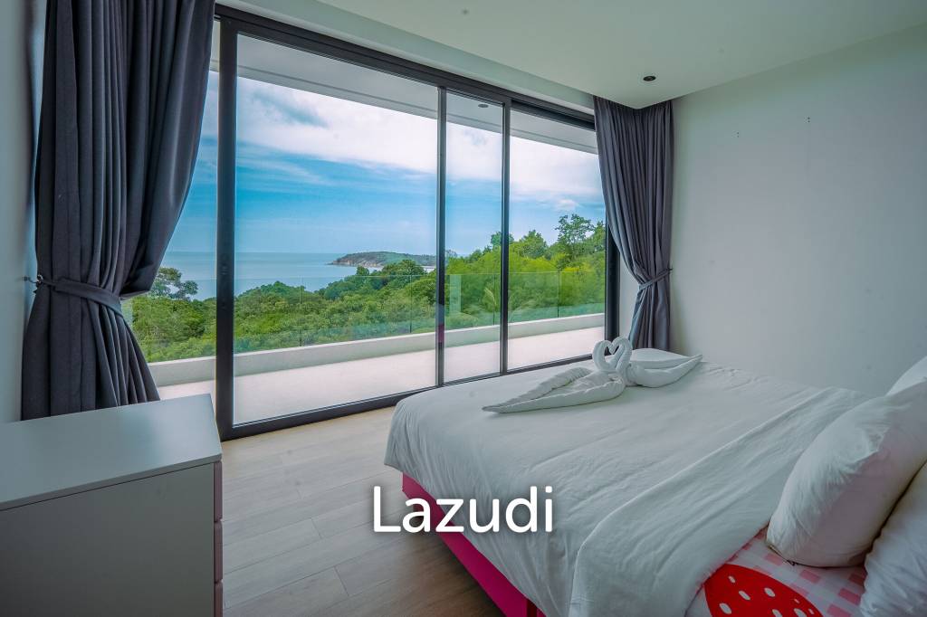 Luxury 6-Bedroom Sea View Villa – Choeng Mon, Koh Samui