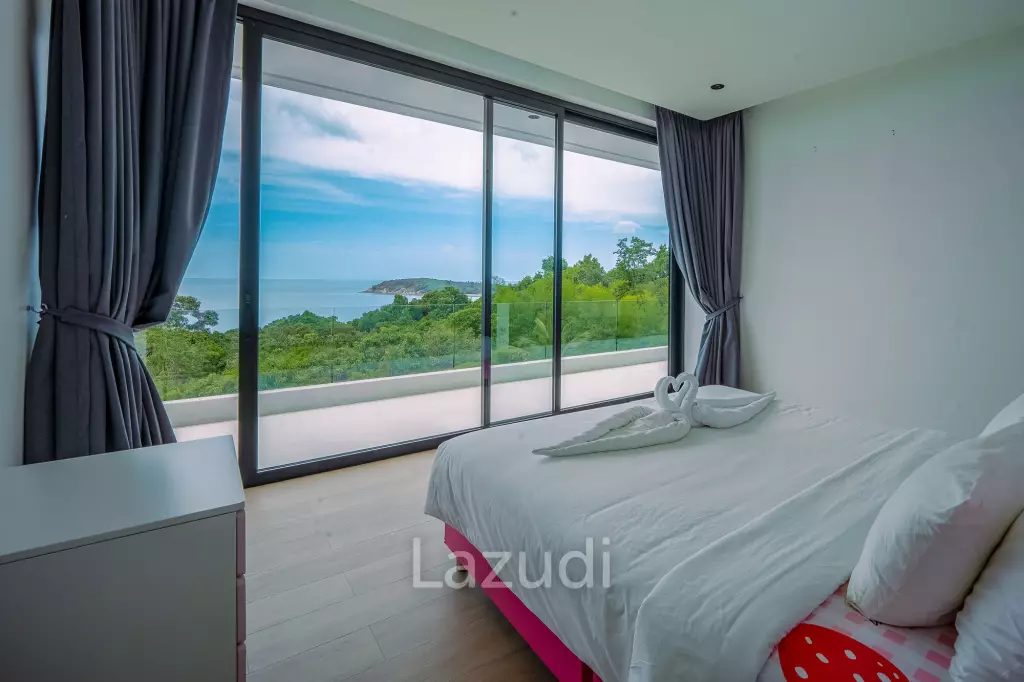 Luxury 6-Bedroom Sea View Villa – Choeng Mon, Koh Samui