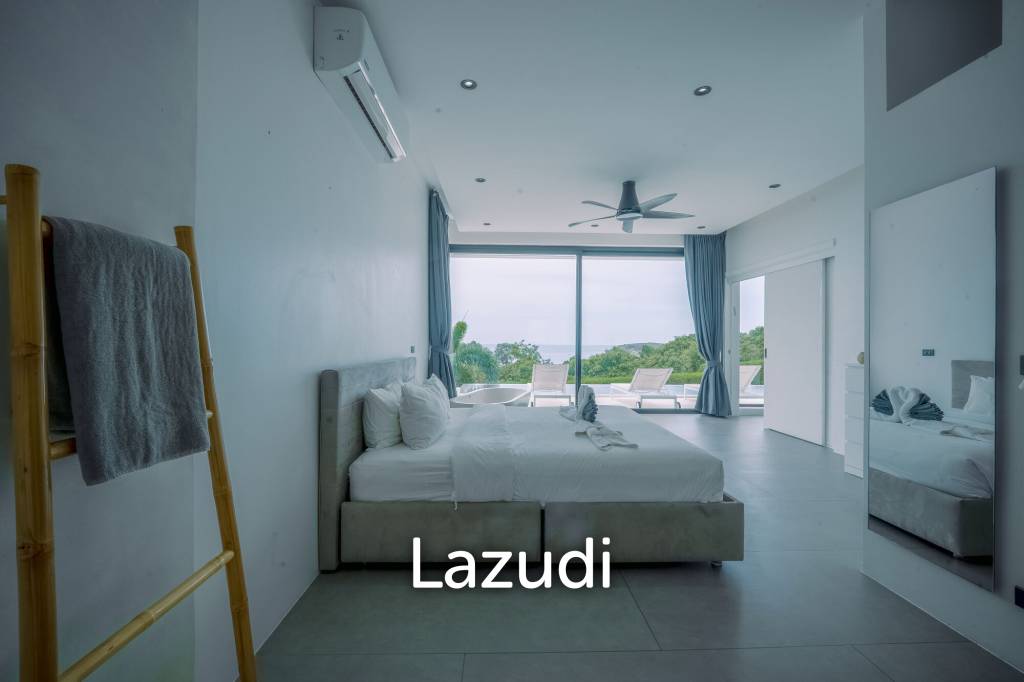 Luxury 6-Bedroom Sea View Villa – Choeng Mon, Koh Samui