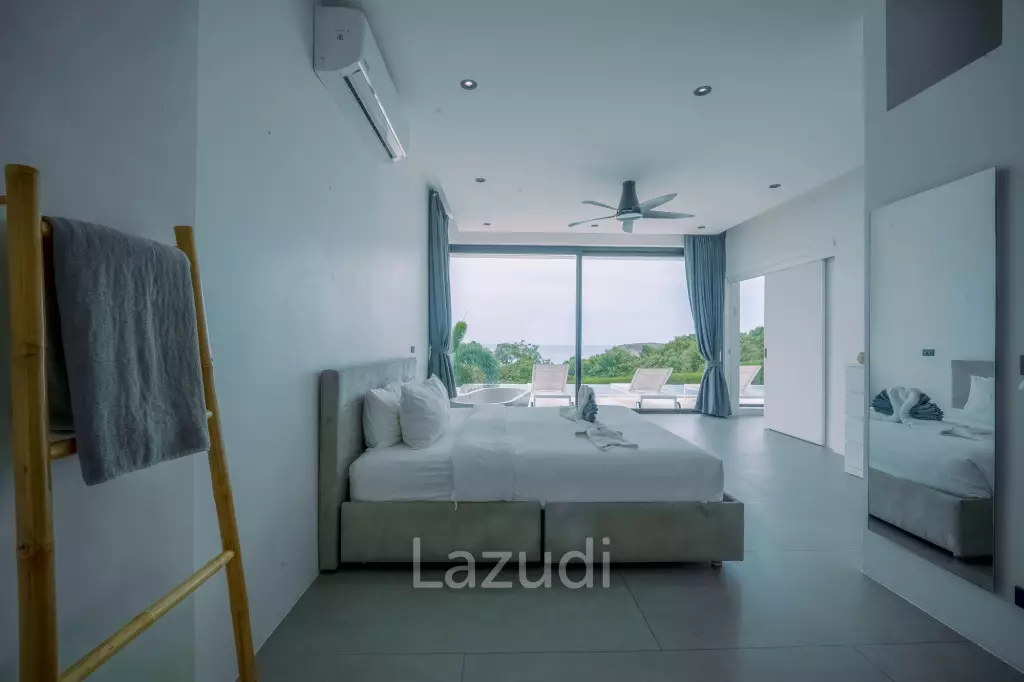 Luxury 6-Bedroom Sea View Villa – Choeng Mon, Koh Samui