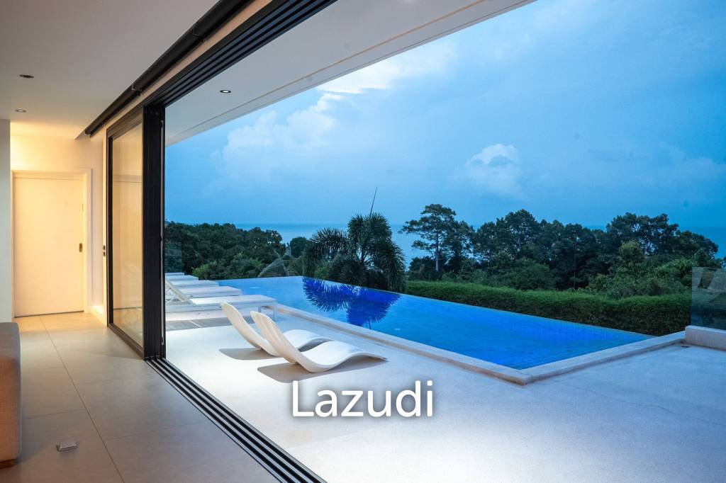 Luxury 6-Bedroom Sea View Villa – Choeng Mon, Koh Samui