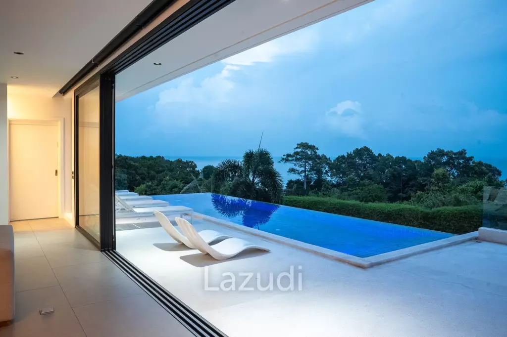 Luxury 6-Bedroom Sea View Villa – Choeng Mon, Koh Samui