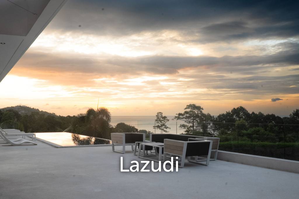 Luxury 6-Bedroom Sea View Villa – Choeng Mon, Koh Samui