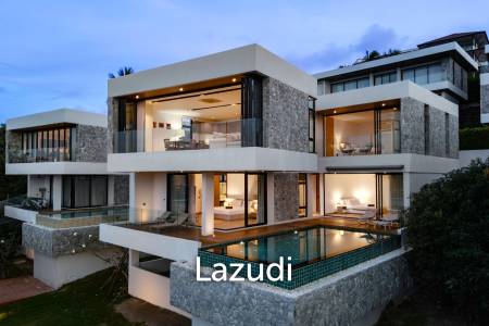 Modern 4-Bedroom Sea View Villa – Plai Laem, Koh Samui