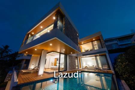 Modern 4-Bedroom Sea View Villa – Plai Laem, Koh Samui