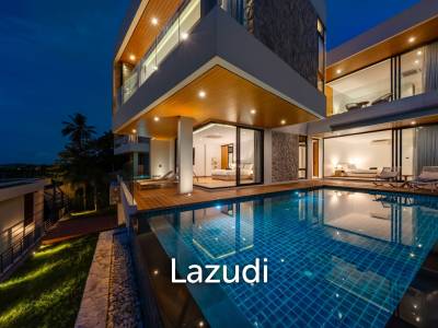 Modern 4-Bedroom Sea View Villa – Plai Laem, Koh Samui