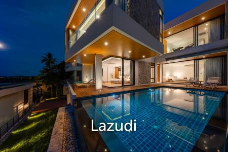 Modern 4-Bedroom Sea View Villa – Plai Laem, Koh Samui