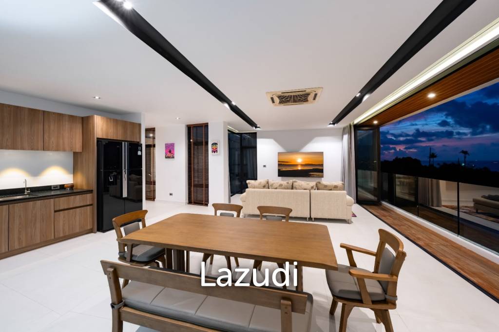 Modern 4-Bedroom Sea View Villa – Plai Laem, Koh Samui