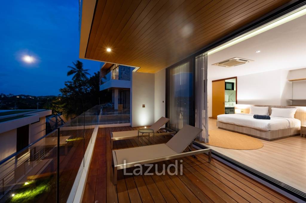 Modern 4-Bedroom Sea View Villa – Plai Laem, Koh Samui