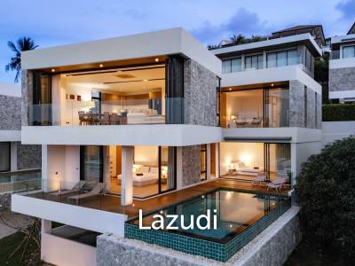 Modern 4-Bedroom Sea View Villa – Plai Laem, Koh Samui
