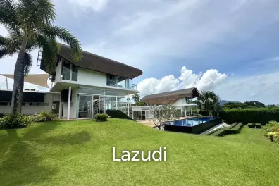 Sea View 4-Bedroom Pool Villa with Spacious Garden at Cape Yamu